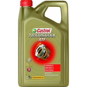 CASTROL Transmax ATF Dexron® -VI Mercon® LV Multivehicle Täyssynteettinen automaattivaihteistoöljy 5L