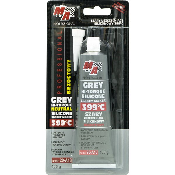 MA PROFESSIONAL Silicone Sealant 399°C - grey 85 g