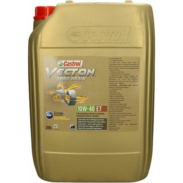 CASTROL VECTON LONG DRAIN 10W-40 E7 20L