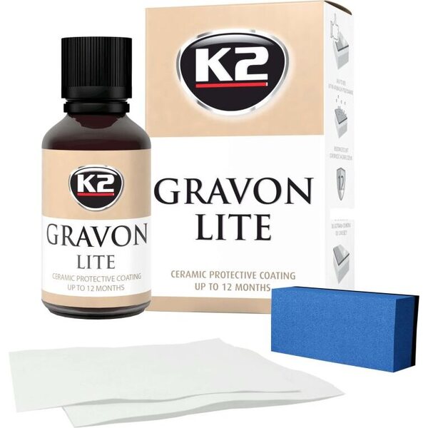 K2 GRAVONLITE - Keraaminen suojaava pinnoite enintään vuodeksi 50ML (kevytpakkaus)