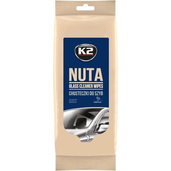 K2 NUTA WIPES - Lasinpuhdistuspyyhkeet