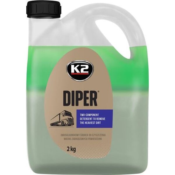 K2 DIPER - Kaksikomponenttinen pesuaine 2KG