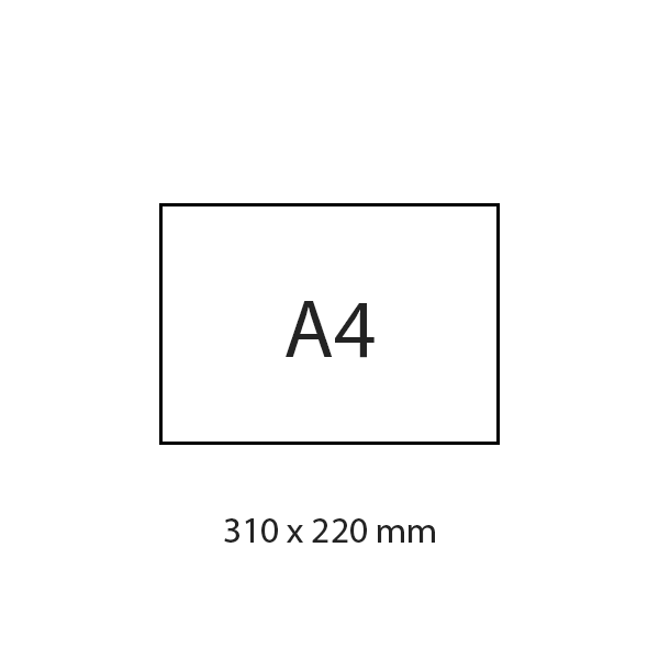 ST24 Karttamuovi A4 100kpl