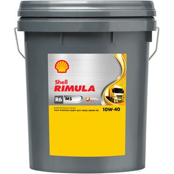 SHELL RIMULA R6 MS 10W-40 20L