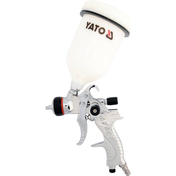 YATO HVLP-ruiskutuspistooli, 0,6L säiliöllä, 1.4 mm suutin