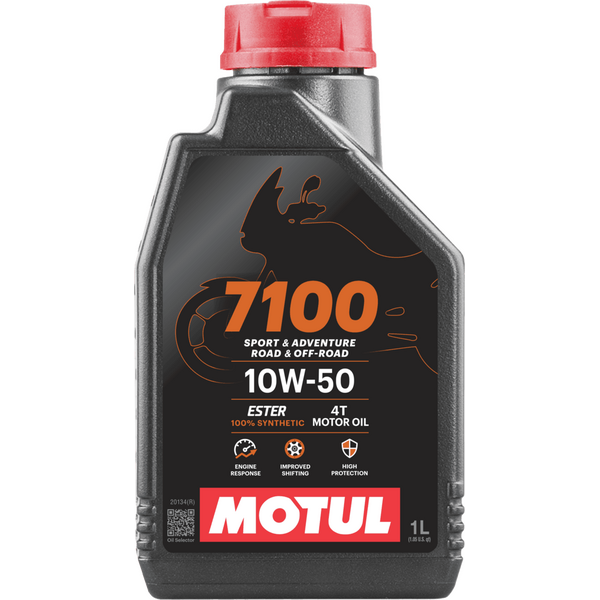 MOTUL 7100 10W-50 4T 100% Synthetic Motor Oil 4L