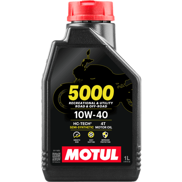 MOTUL 5000 10W-40 4T HC-TECH® Motor Oil 1L
