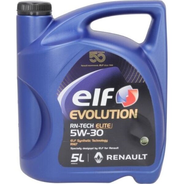 ELF Evolution RN-Tech Elite FE 5W-30 C2/C3 RN17 Synthetic Motor Oil 5L