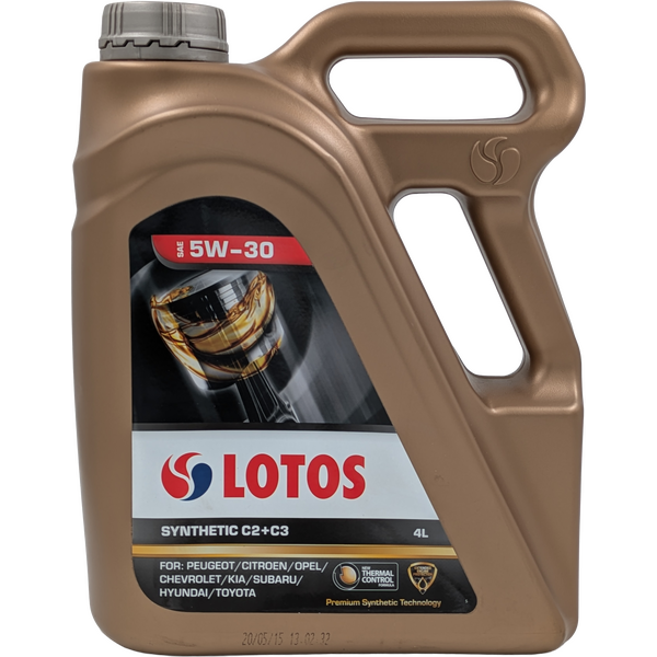 LOTOS Synthetic 5W-30 C2/C3 Synthetic Motor Oil 4L