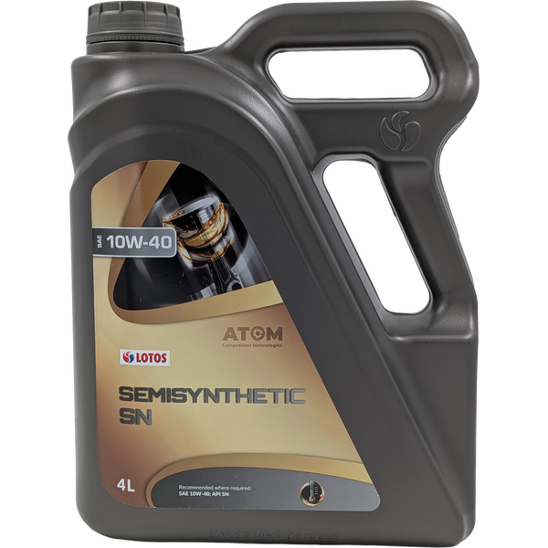 LOTOS SEMISYNTHETIC SN 10W-40 -moottoriöljy 4L