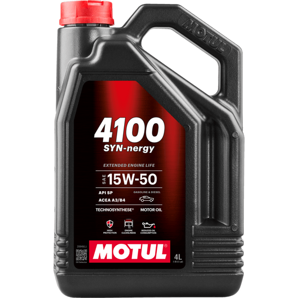 MOTUL Ulei de motor Technosynthese® 4100 SYN-nergy 15W-50 4L (ACEA A3/B4, API SP)