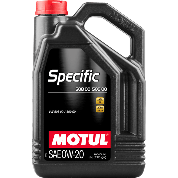 MOTUL Ulei de motor complet sintetic specific 0W-20 5L (ACEA C5, API SP, VW 508 00/509 00)